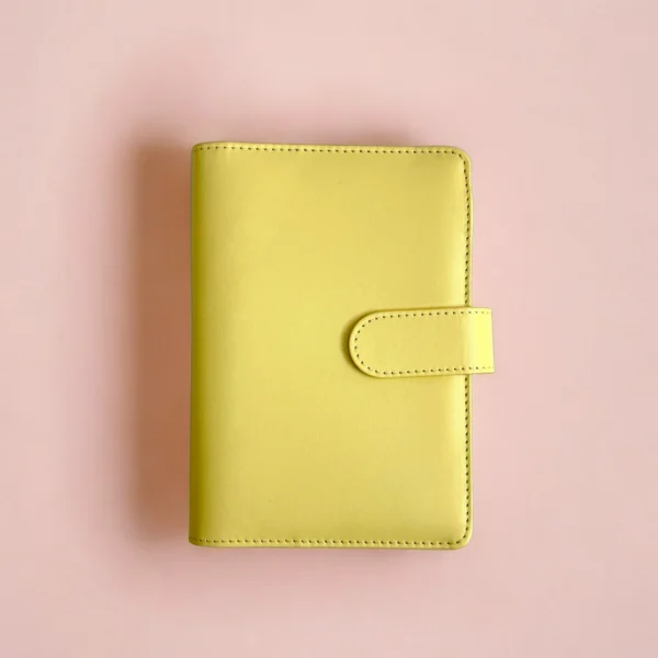 13-2 Żółty organizer budżetowy A6