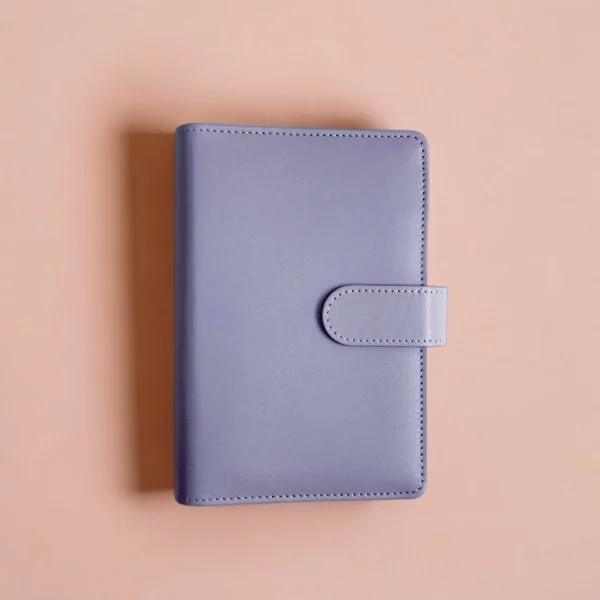 22-2 Fioletowy organizer budżetowy A6