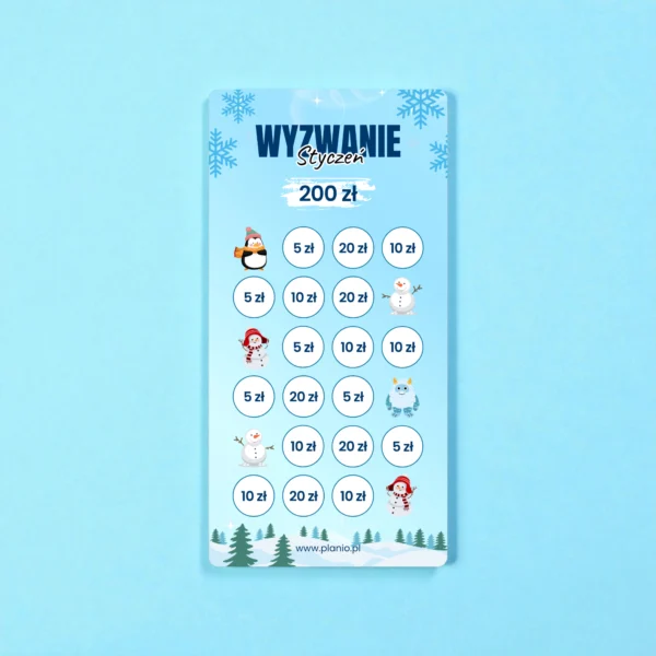 Wyzwanie oszczędnościowe „Styczeń”