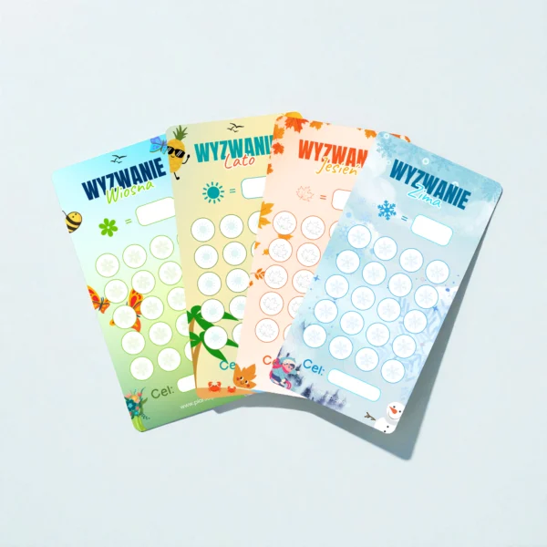 27-4 Zestaw wyzwań oszczędnościowych „Cztery Pory Roku”