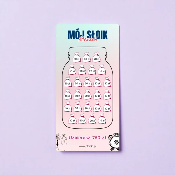 Wyzwanie oszczędnościowe „Mój słoik marzeń”