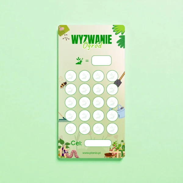 Wyzwanie oszczędnościowe „Ogród”