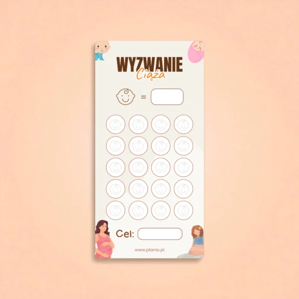 Wyzwanie oszczędnościowe „Ciąża”