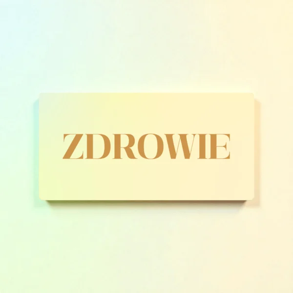 106 Karta kategorii „Zdrowie”