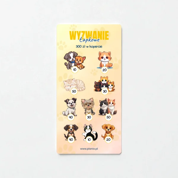 Wyzwanie oszczędnościowe „Łapkowe”