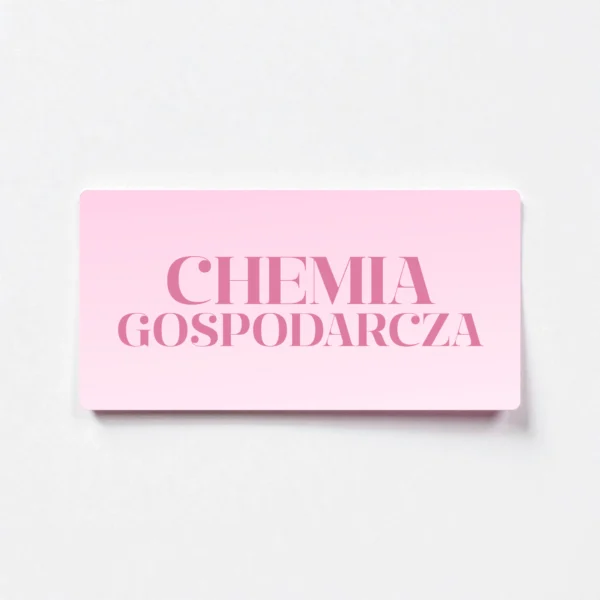 Karta kategorii „Chemia gospodarcza”