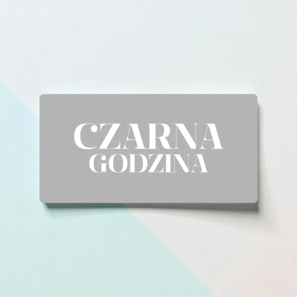 Karta kategorii „Czarna godzina”