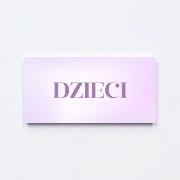 Karta kategorii „Dzieci”